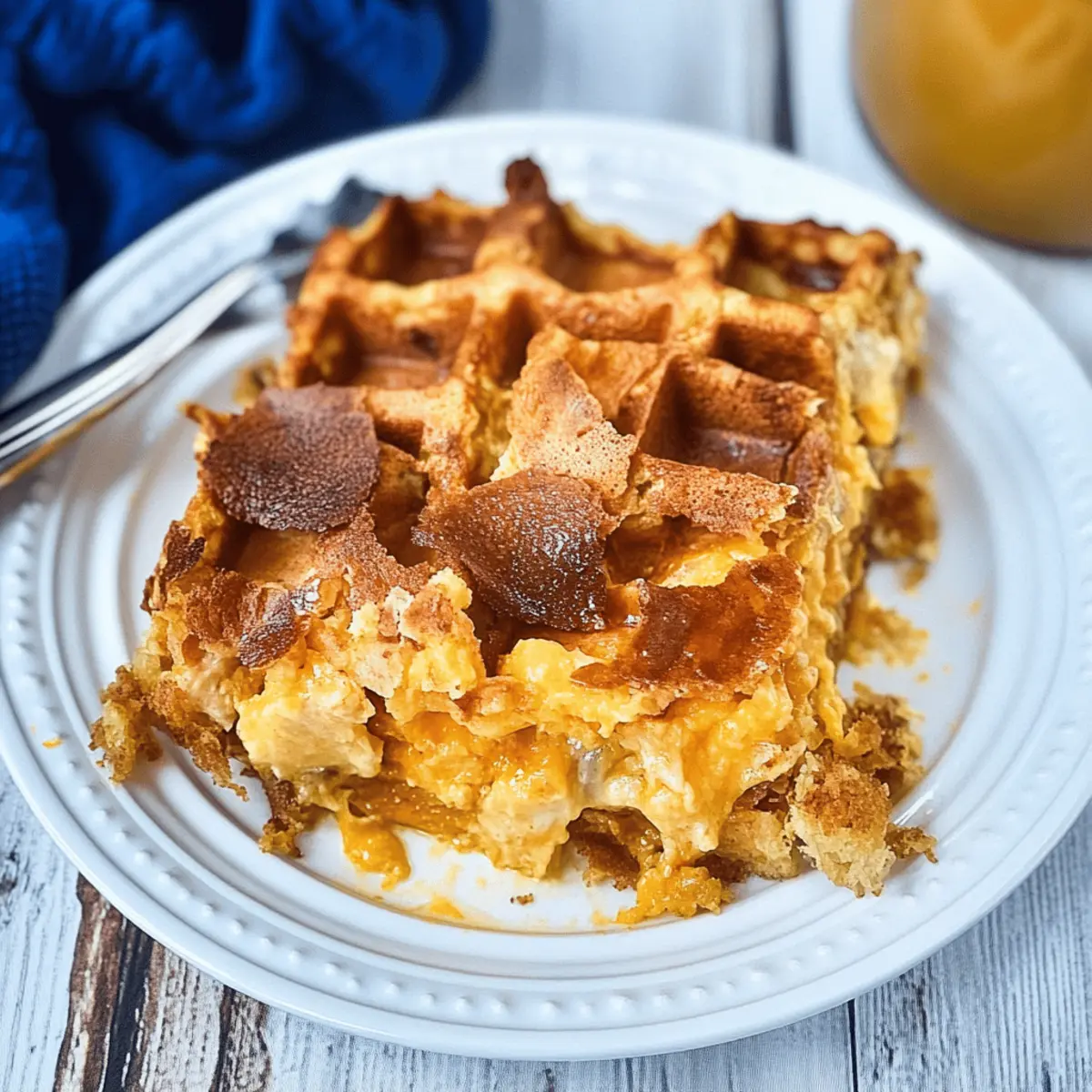 Savory Chicken And Waffles Casserole for Cozy Brunch Vibes 1 Chicken And Waffles Casserole tmibu1