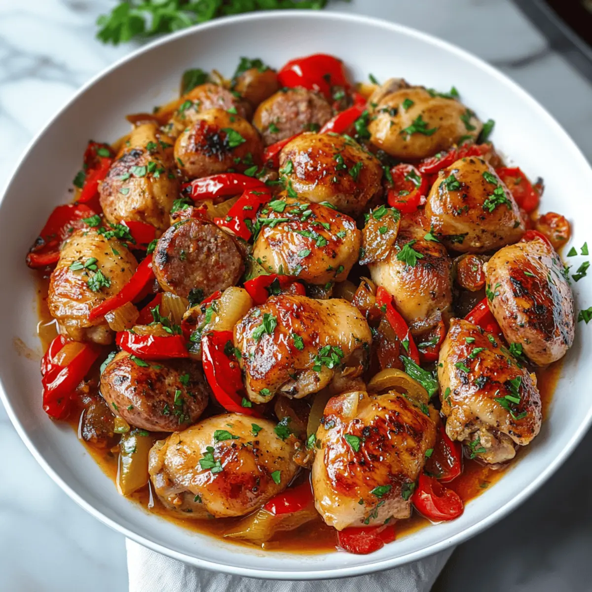 Chicken Scarpariello fywzom