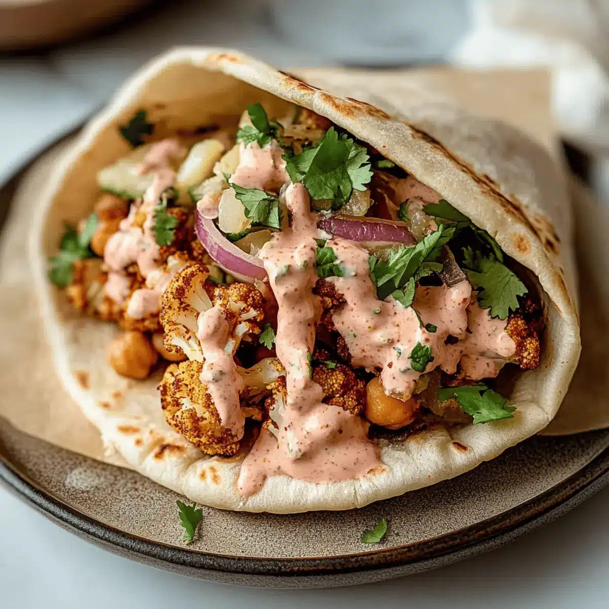 Chili Lime Chickpea Cauliflower Wrap: A Zesty Veggie Delight 4 Chili Lime Chickpea Cauliflower Wrap