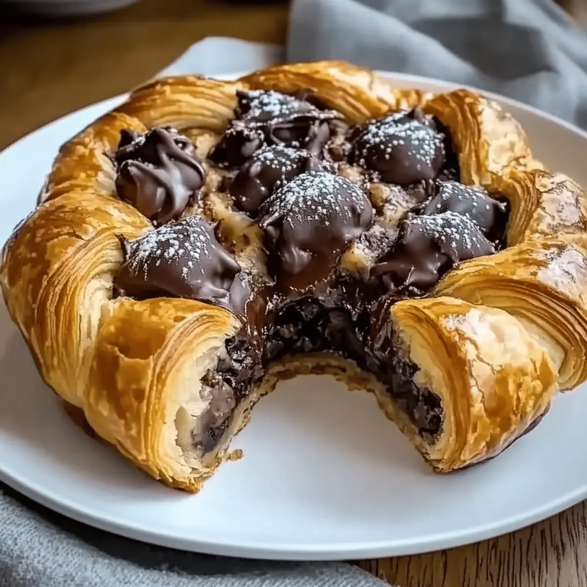 Chocolate Croissant Breakfast Bake: Morning Indulgence Awaits 2