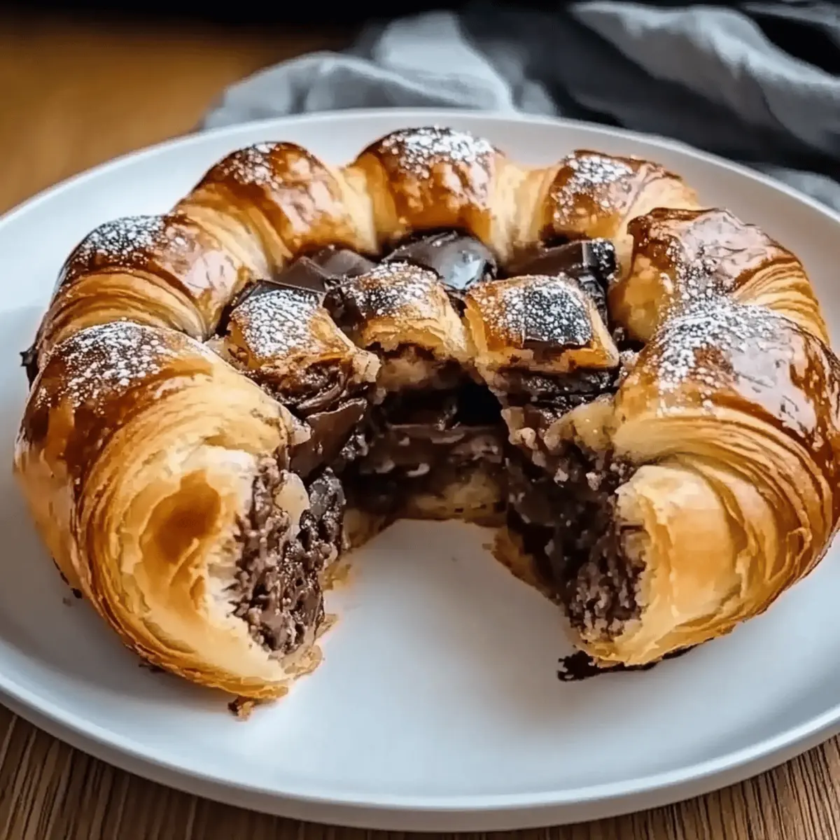 Chocolate Croissant Breakfast Bake: Morning Indulgence Awaits 3 Chocolate Croissant Breakfast Bake omqsjb