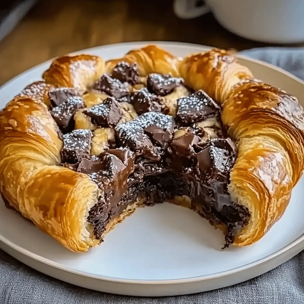 Chocolate Croissant Breakfast Bake: Morning Indulgence Awaits 4 Chocolate Croissant Breakfast Bake