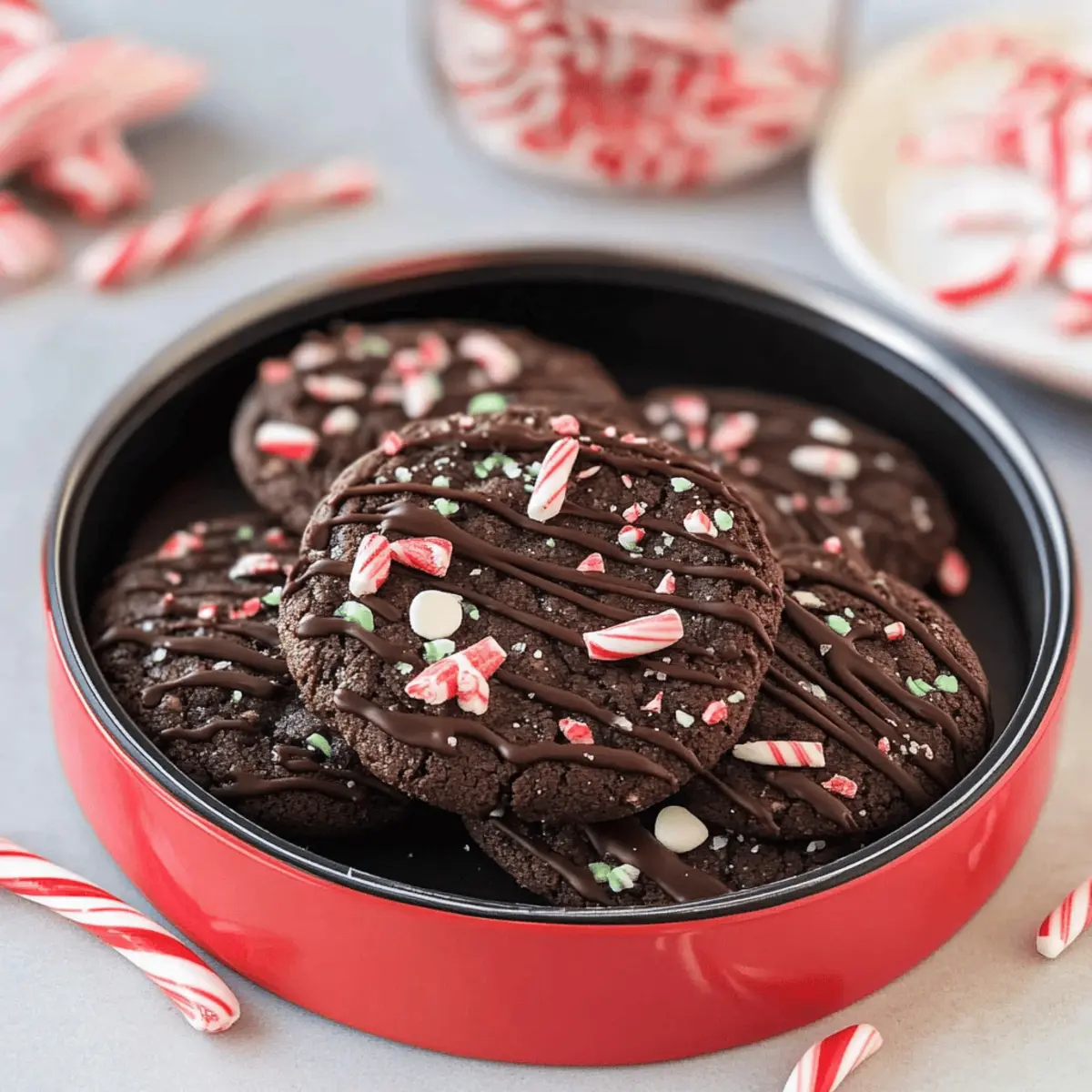Irresistible Chocolate Peppermint Cookies for a Festive Treat 3