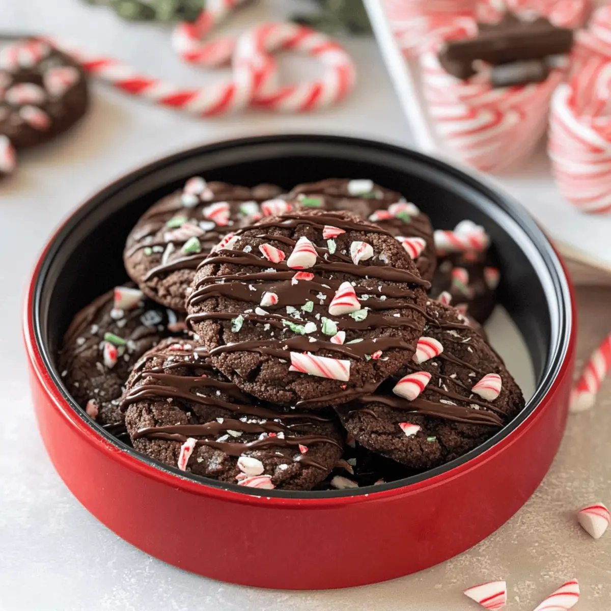 Irresistible Chocolate Peppermint Cookies for a Festive Treat 2