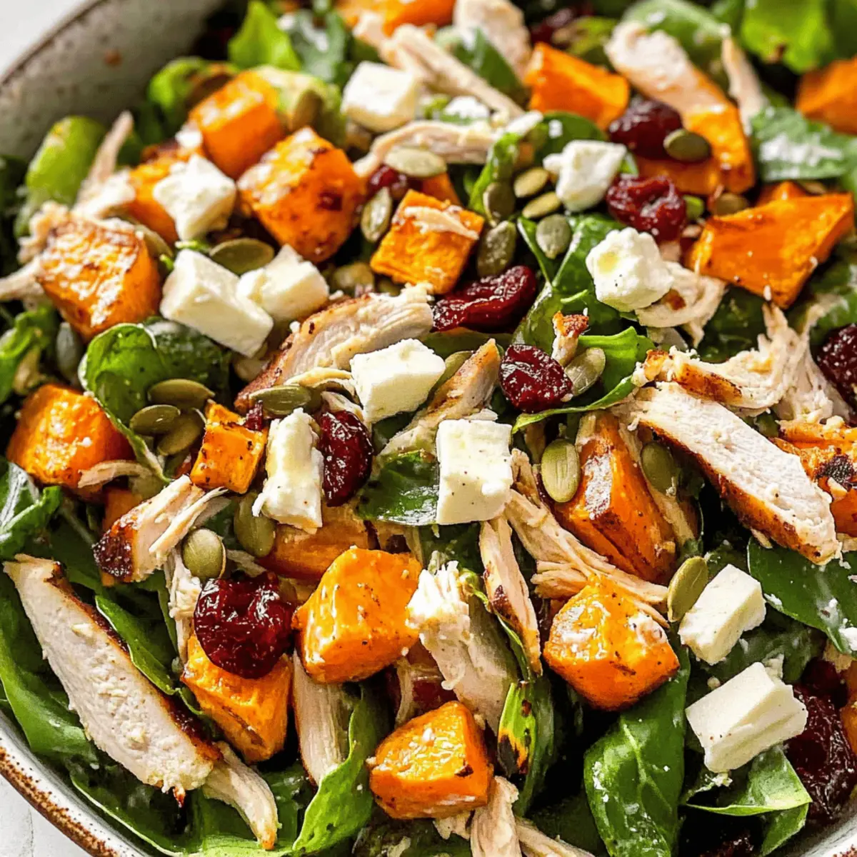 Chopped Fall Harvest Salad with Chicken for Perfect Autumn Flavor 3 Chopped Fall Harvest Salad with Chicken ckflwe