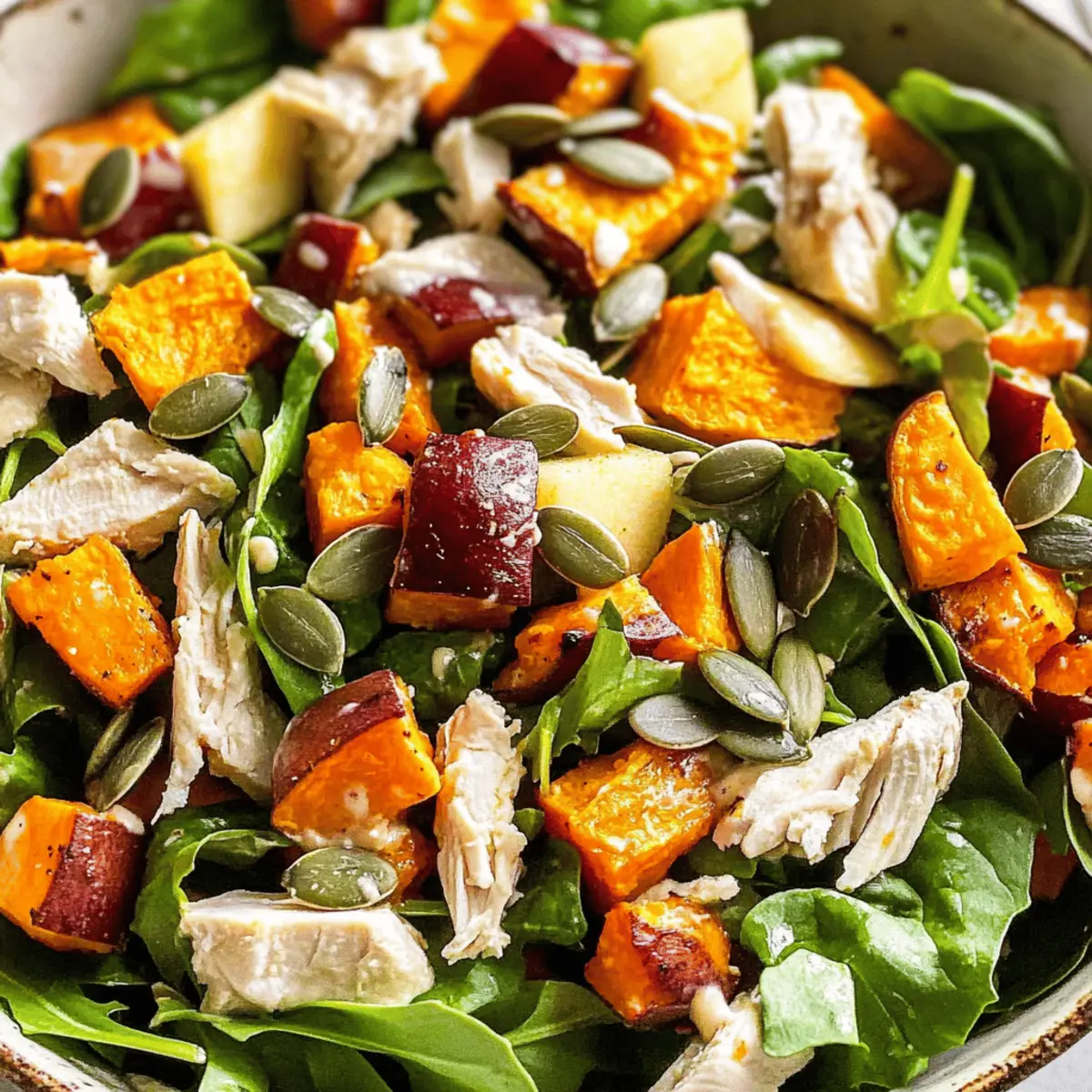 Chopped Fall Harvest Salad with Chicken: Cozy Autumn Delight 1 Chopped Fall Harvest Salad with Chicken h5jeae