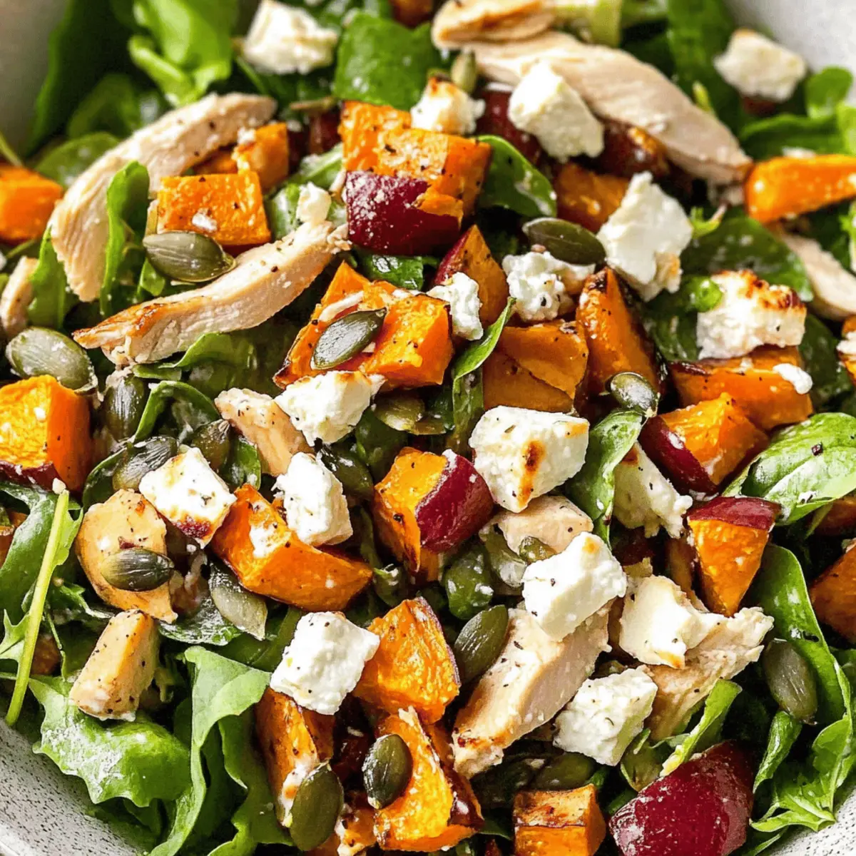 Chopped Fall Harvest Salad with Chicken: Cozy Autumn Delight 2 Chopped Fall Harvest Salad with Chicken kamtwo