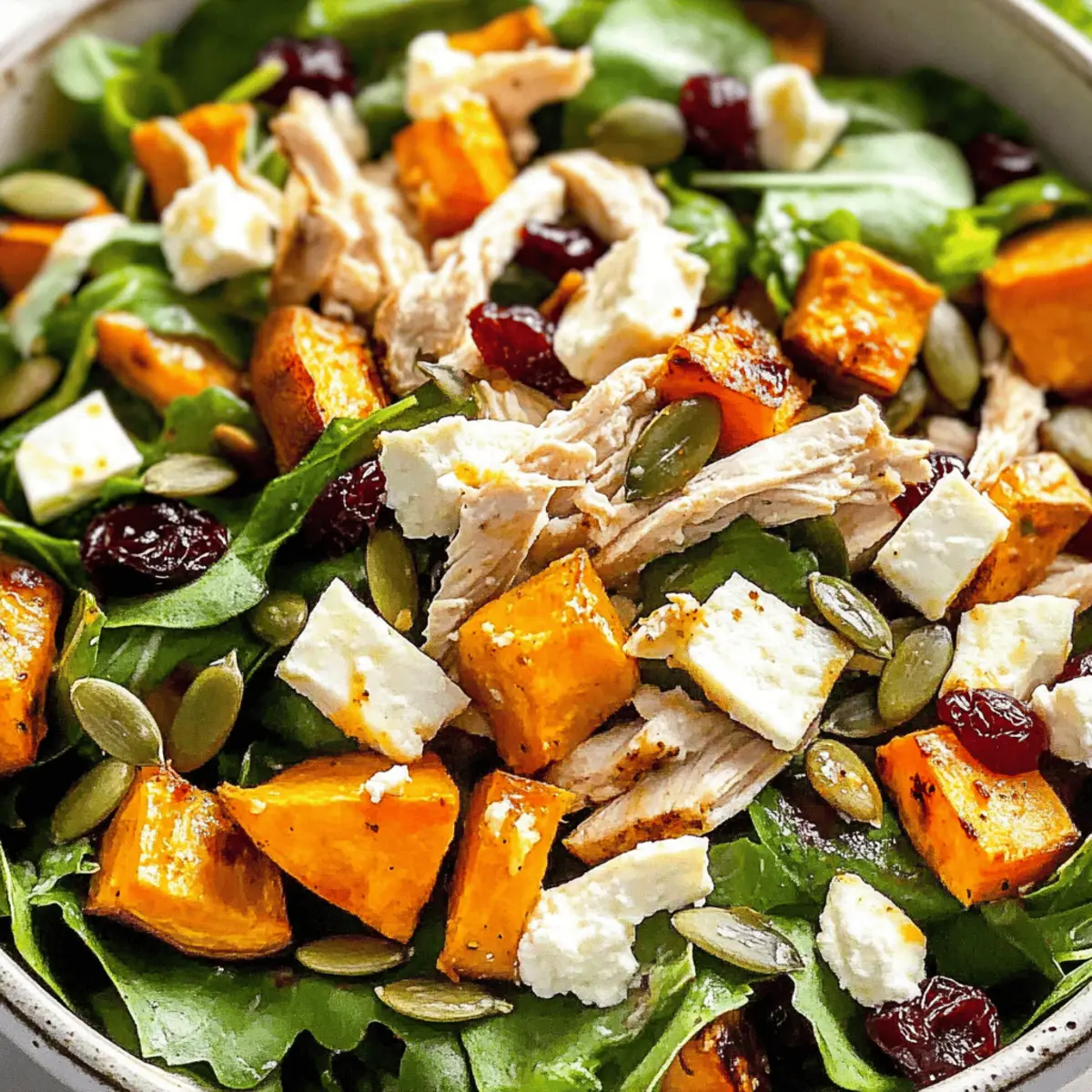 Chopped Fall Harvest Salad with Chicken for Perfect Autumn Flavor 1 Chopped Fall Harvest Salad with Chicken uelnkg