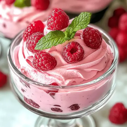 Creamy Cottage Cheese Raspberry Mousse: Guilt-Free Indulgence 19 Cottage Cheese Raspberry Mousse