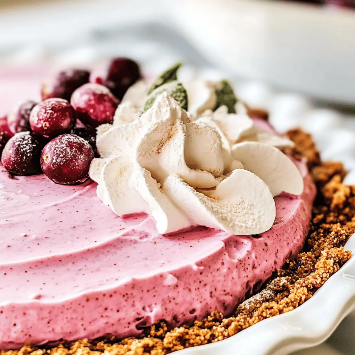 Delightful Cranberry Mousse Pie for Your Holiday Table 2 Cranberry Mousse Pie dw9z2l