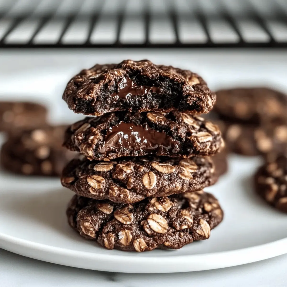 Dark Chocolate Oatmeal Cookies zcwldd