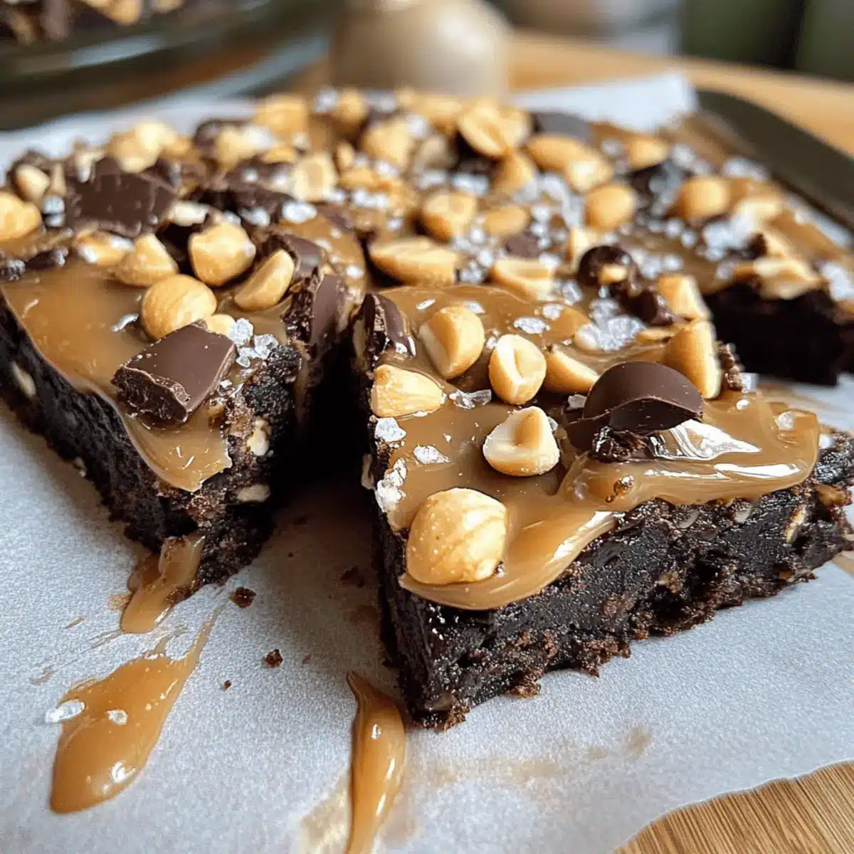 Decadent Date Caramel Brownie Bark That's No-Bake and Irresistible 2 Decadent Date Caramel Brownie Bark cvhpfe