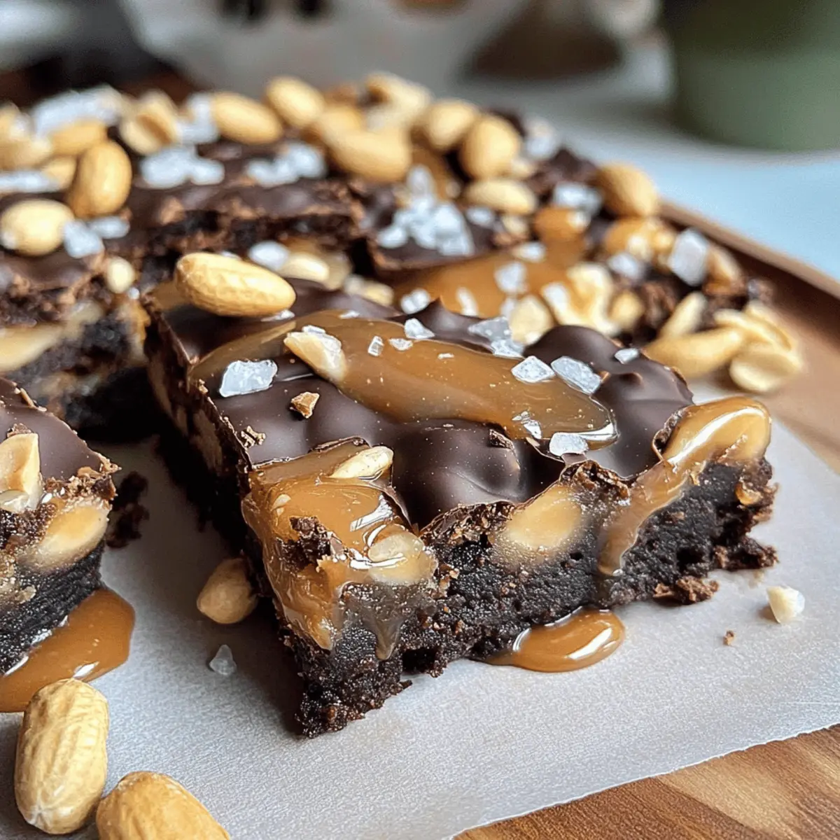 Decadent Date Caramel Brownie Bark That's No-Bake and Irresistible 4 Decadent Date Caramel Brownie Bark