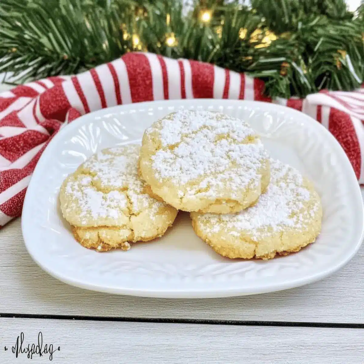 Eggnog Gooey Butter Cookies for a Joyful Holiday Treat 3