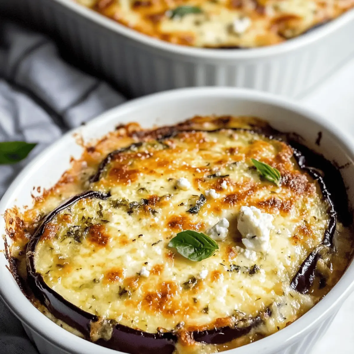 Creamy Eggplant Gratin With Feta Cheese You’ll Love 3 Eggplant Gratin With Feta Cheese o8ddhz