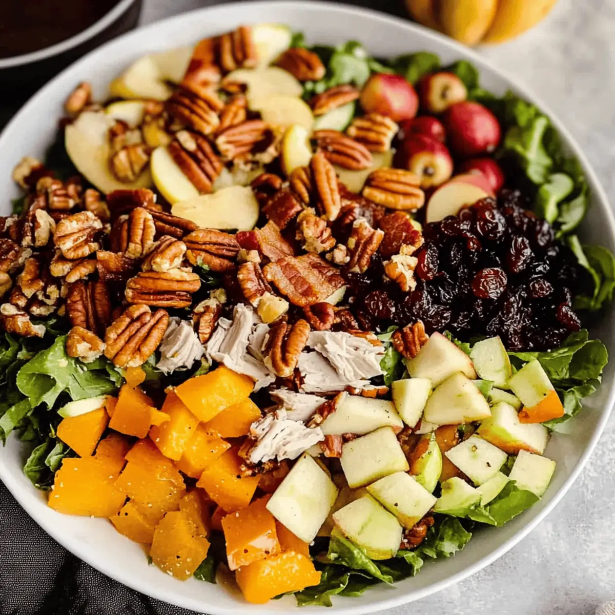 Delicious Fall Harvest Salad with Maple Vinaigrette Delight 2