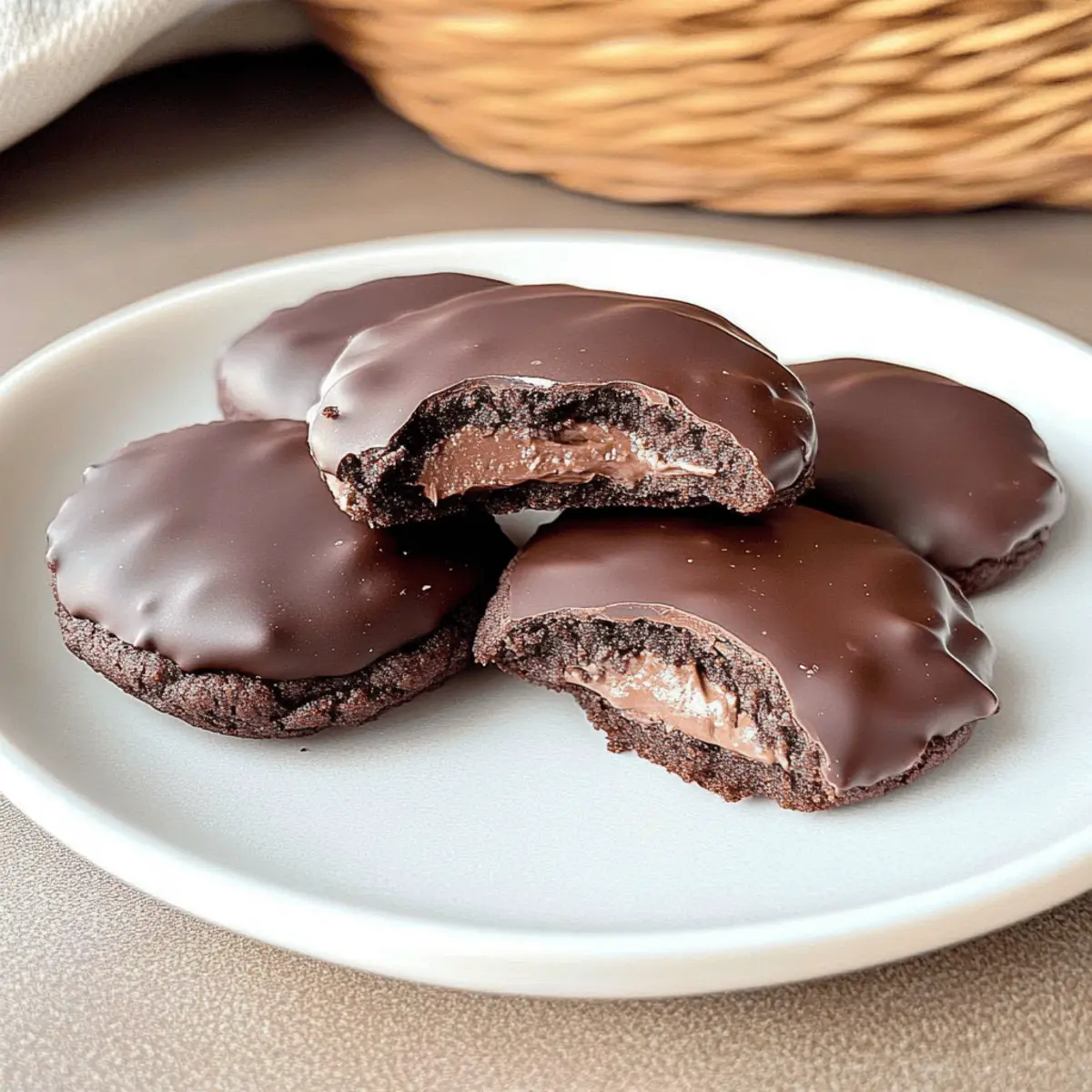 Fudgy Thin Mint No Bake Chocolate Protein Cookies You’ll Love 3
