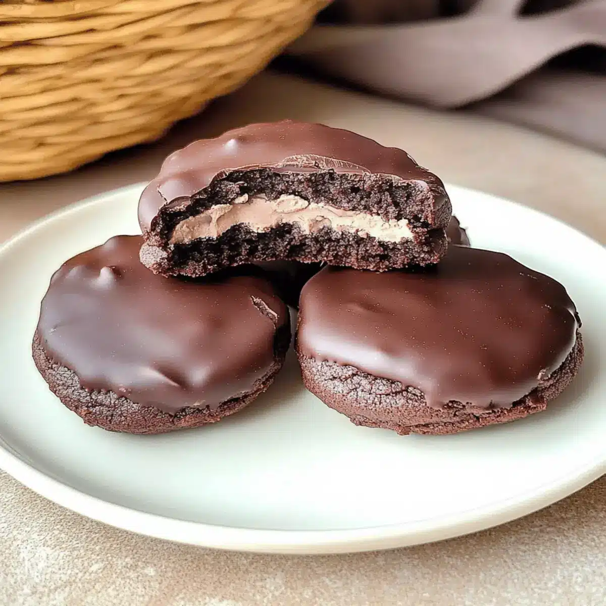 Fudgy Thin Mint No Bake Chocolate Protein Cookies You’ll Love 4 Fudgy Thin Mint No Bake Chocolate Protein Cookies