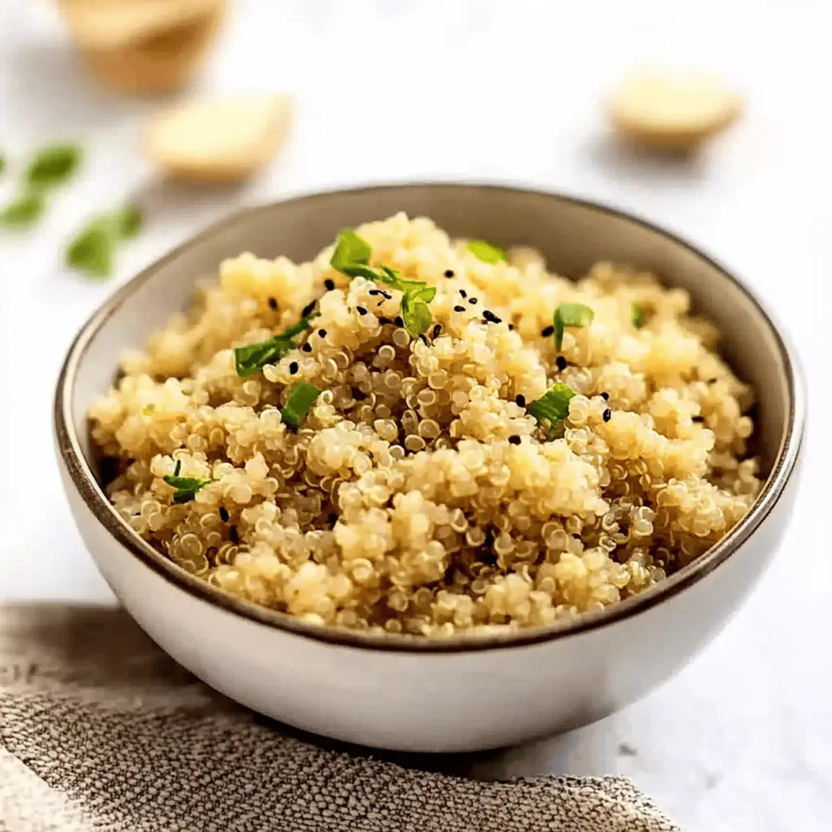 Savory Ginger Miso Quinoa for Quick, Flavorful Meals 4 Ginger Miso Quinoa