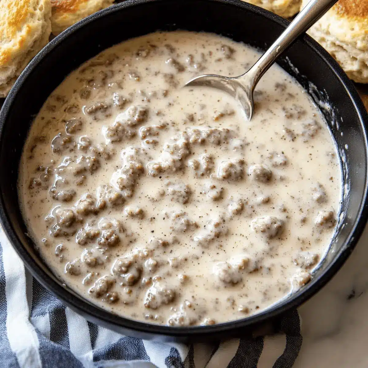Heavenly Gluten-Free Sausage Gravy in Just 10 Minutes 1 Gluten Free Sausage Gravy dim21g