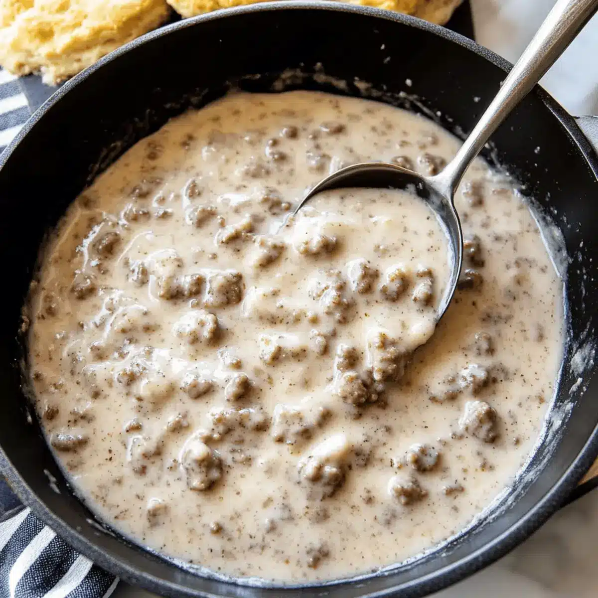 Heavenly Gluten-Free Sausage Gravy in Just 10 Minutes 2 Gluten Free Sausage Gravy eqbgqy