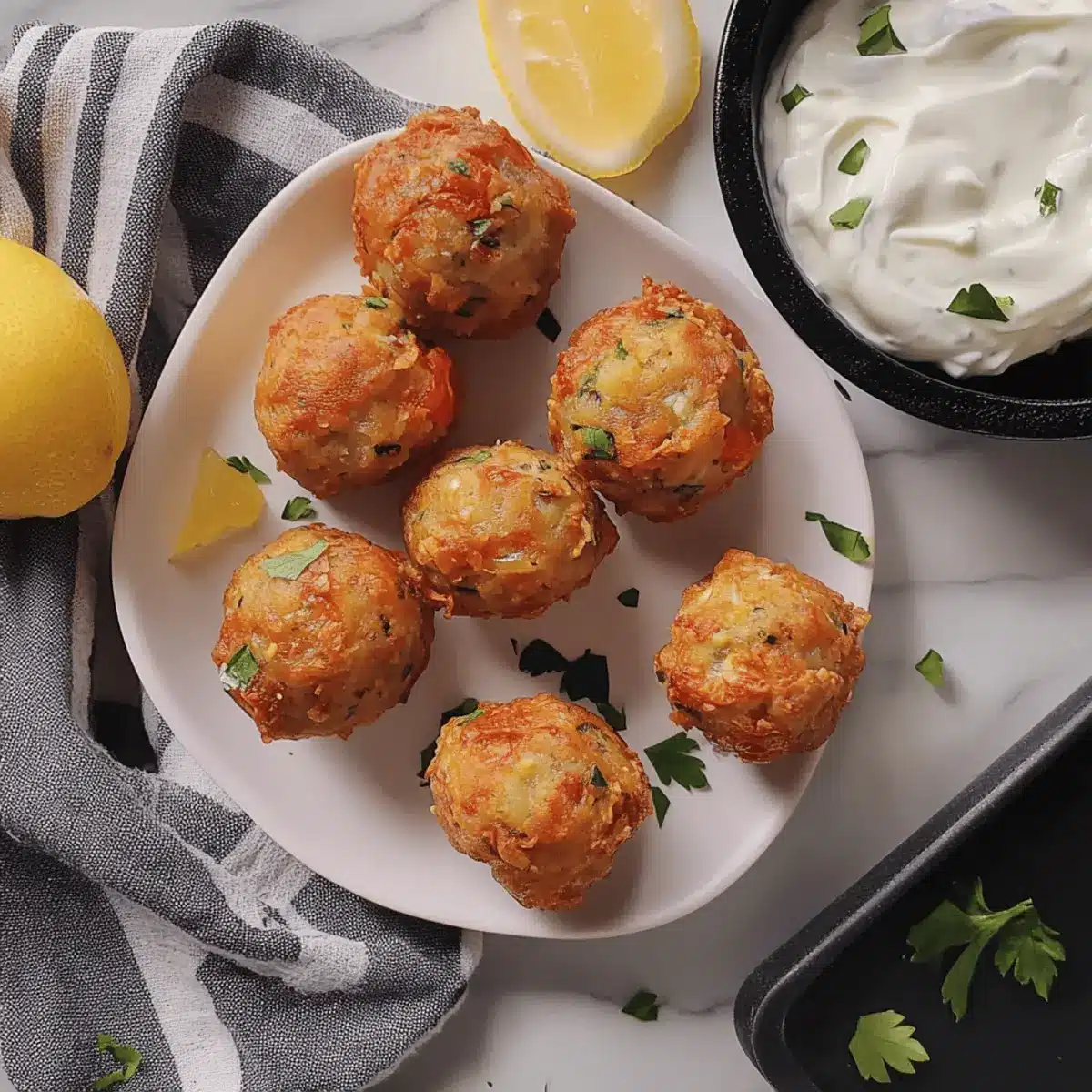 Crispy Greek Tomato Balls for a Flavorful Mediterranean Treat 4 Greek Tomato Balls