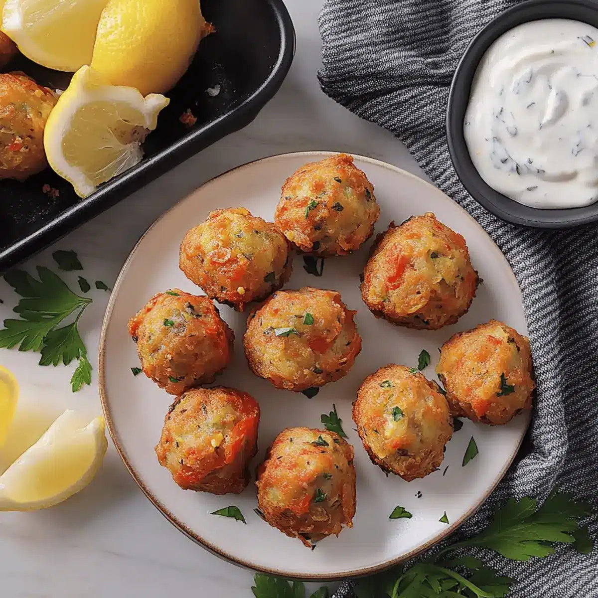 Crispy Greek Tomato Balls for a Flavorful Mediterranean Treat 1 Greek Tomato Balls vyswof