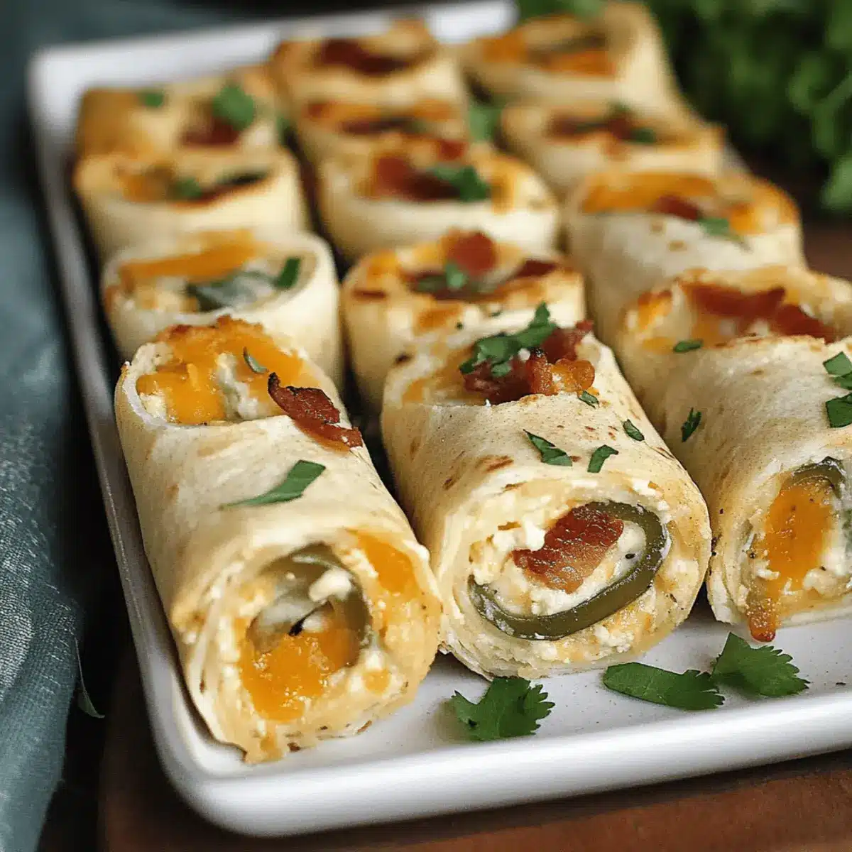Jalapeno Popper Roll-Ups: Crispy, Cheesy Party Pleasers 2 Jalapeno Popper Roll