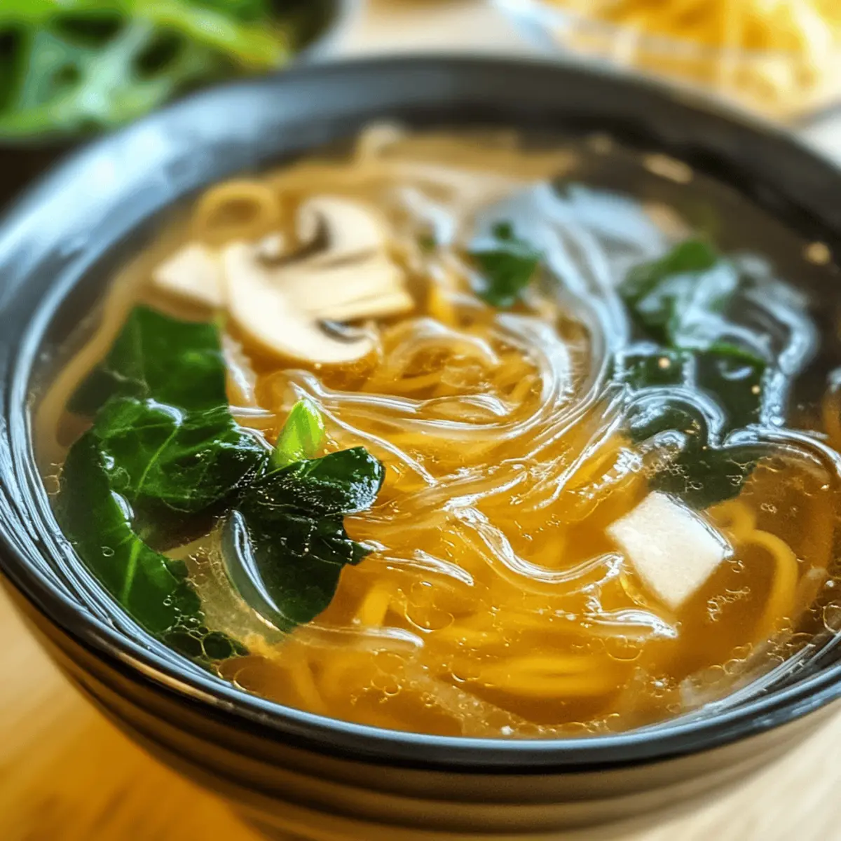 Japanese Glass Noodle Soup