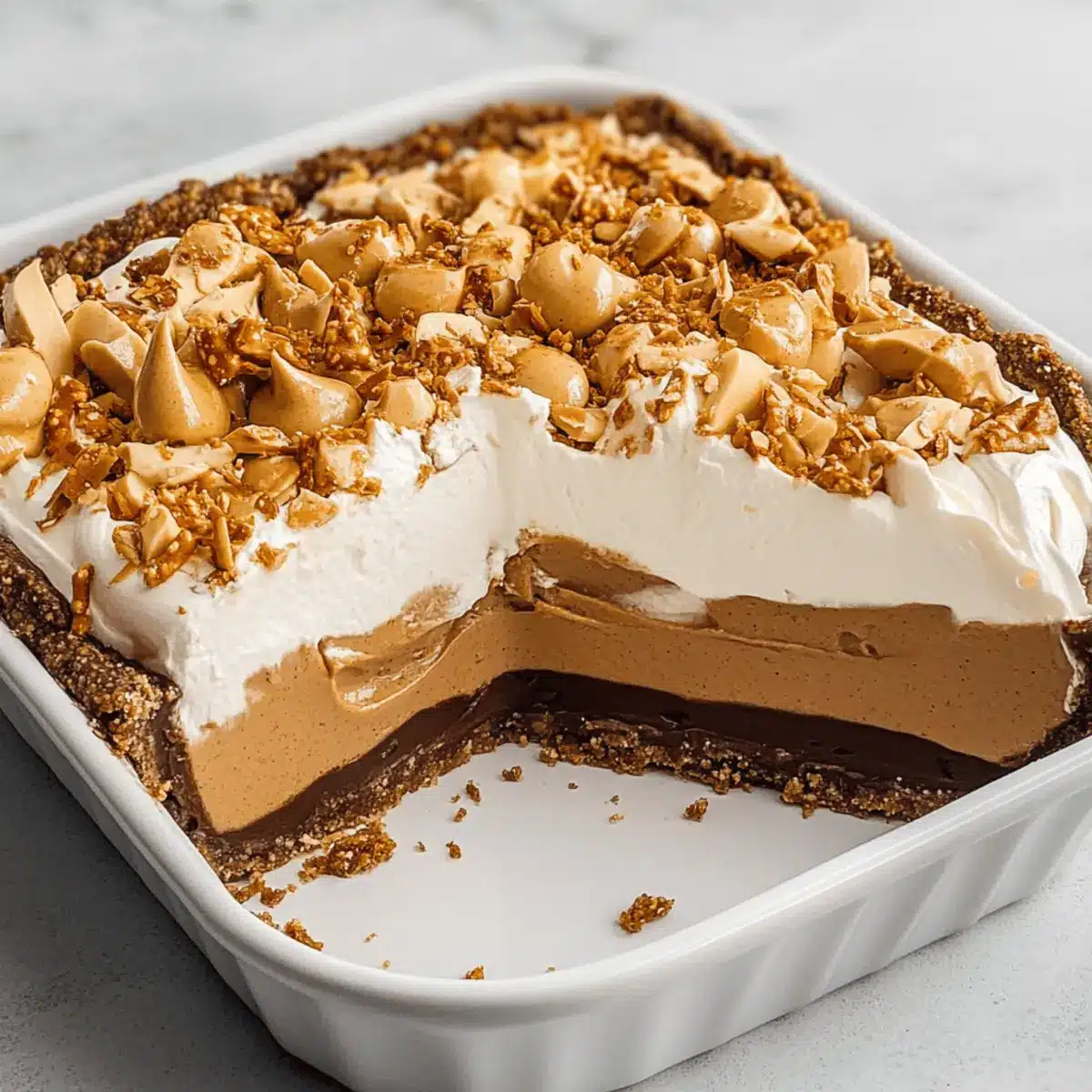 Peanut Butter Chocolate Pretzel Pie: A Sweet and Salty Dream 1 Peanut Butter Chocolate Pretzel Pie l8kpey