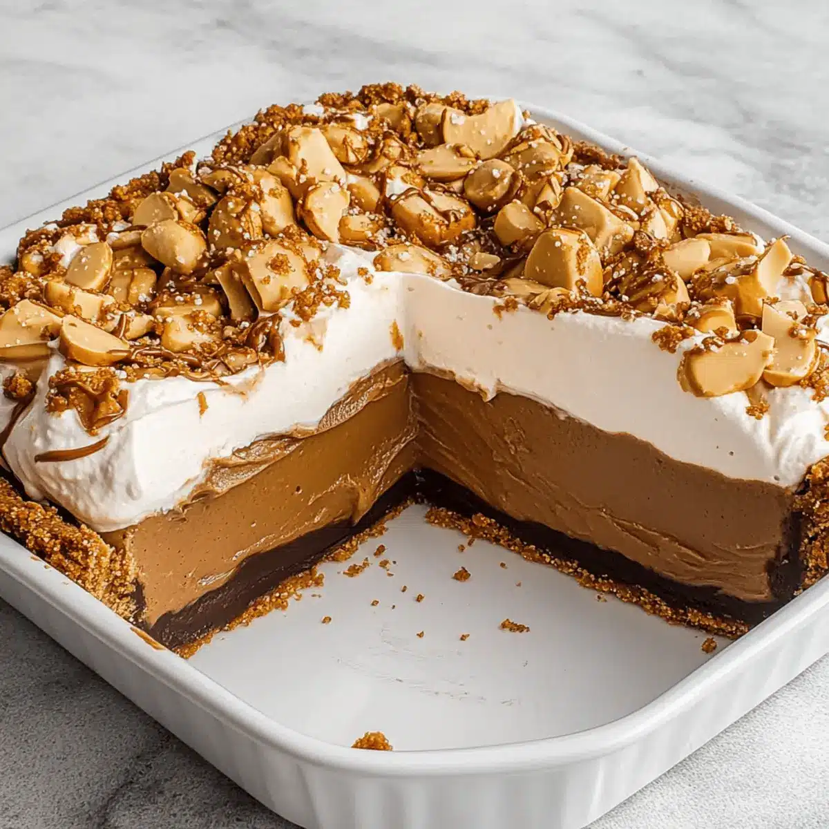 Peanut Butter Chocolate Pretzel Pie: A Sweet and Salty Dream 3 Peanut Butter Chocolate Pretzel Pie tkhmbs