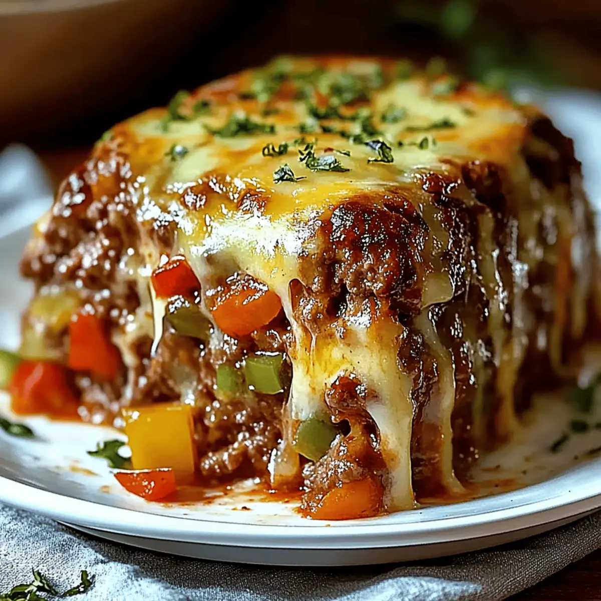 Philly Cheesesteak Meatloaf ryhmve