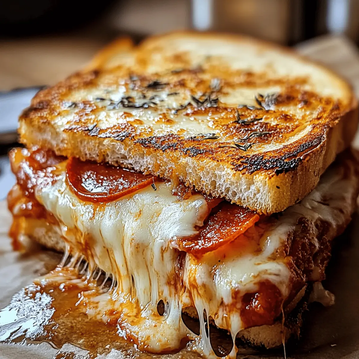 Pizza Grilled Cheese: Cheesy Comfort You Can Customize 3 Pizza Grilled Cheese vs9dbb
