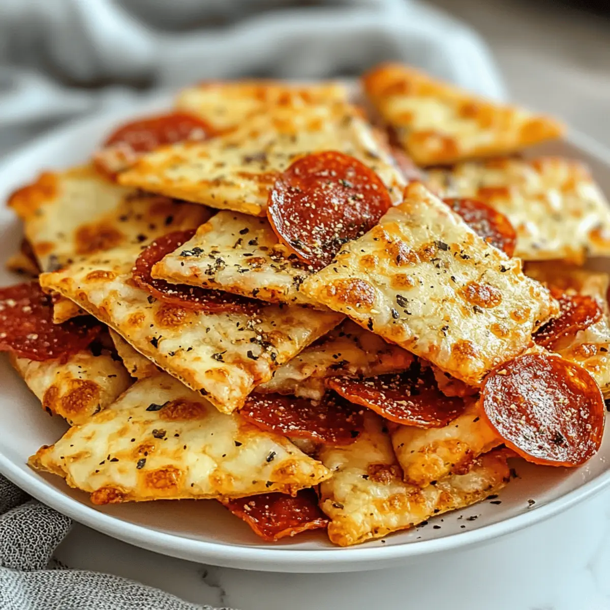 Pizza chips