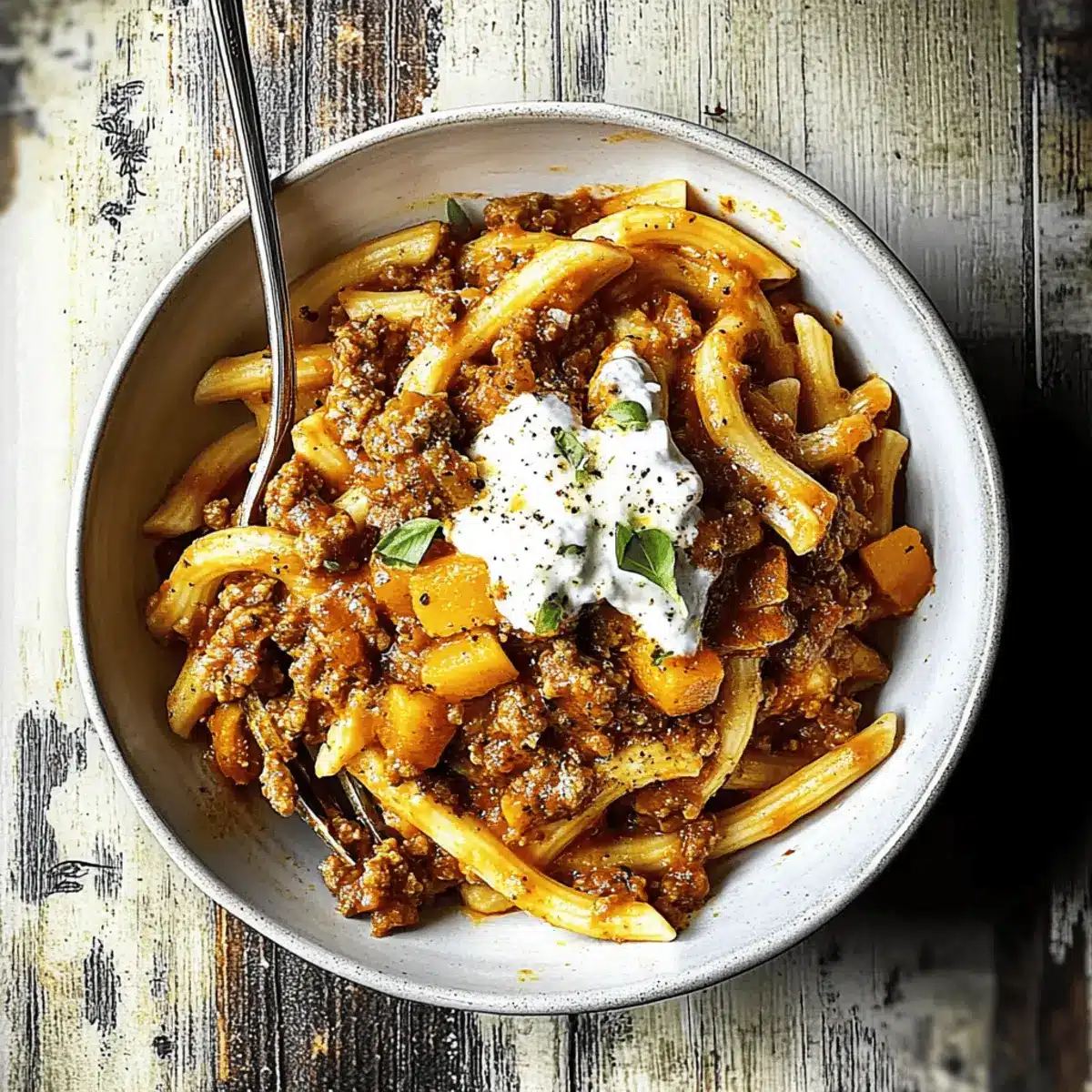 Savory Pumpkin Beef Bolognese for Cozy Nights In 1 Pumpkin Beef Bolognese cfgfyw