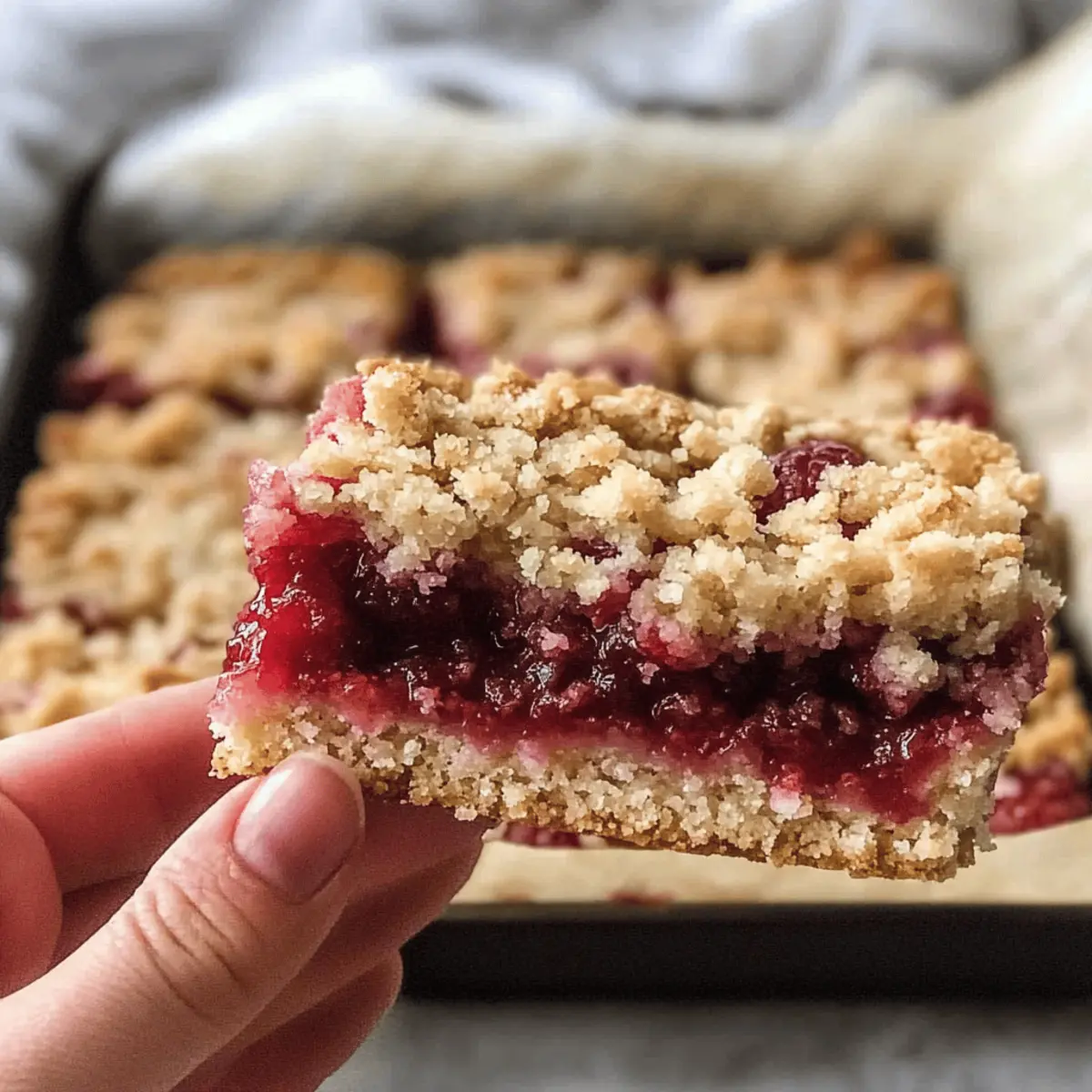 Deliciously Tart Raspberry Crumble Bars You'll Crave Daily 1