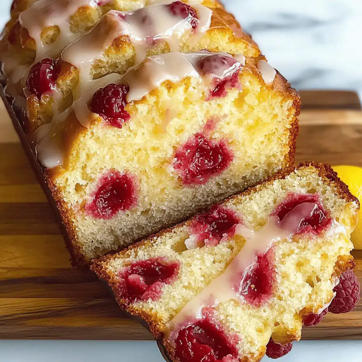Raspberry Lemon Loaf
