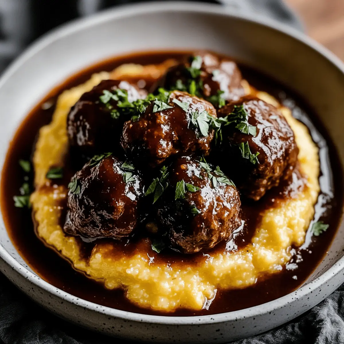 Red Wine Braised Meatballs jzcelq
