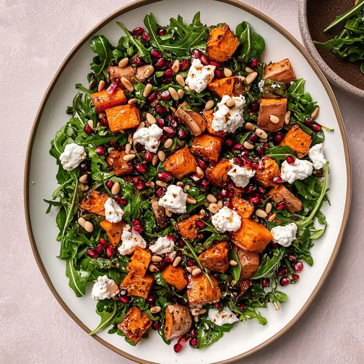 Roasted Sweet Potato Goat Cheese Salad Perfect for Fall Feasts 1