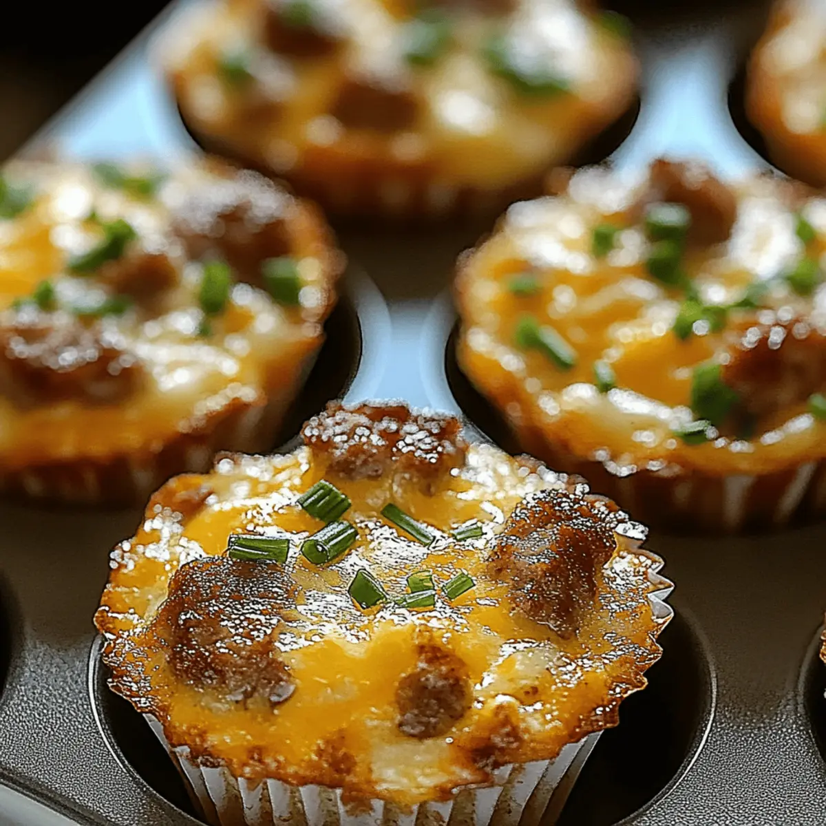 Sausage and Cheddar Breakfast Bites for Busy Mornings 4 Sausage and Cheddar Breakfast Bites