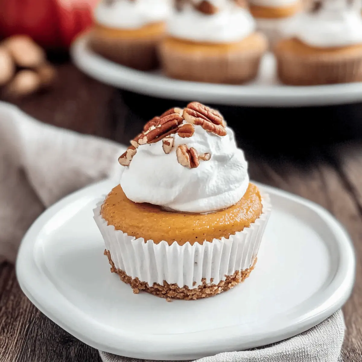 Delicious Skinny Mini Pumpkin Cheesecakes for Guilt-Free Indulgence 1 Skinny Mini Pumpkin Cheesecakes cu50fz