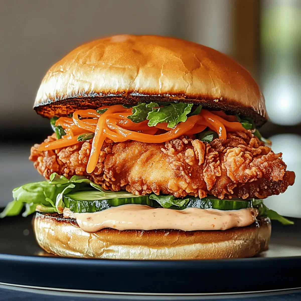 Irresistible Thai Fried Chicken Sandwich You'll Crave Daily 3 Thai Fried Chicken Sandwich lpehi0