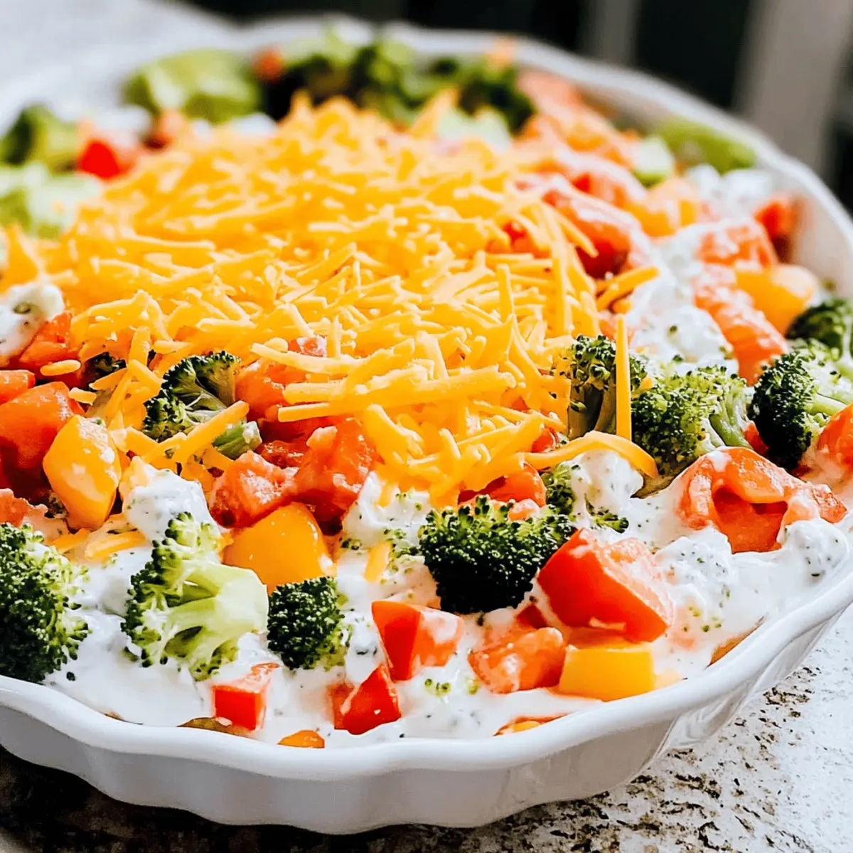 Creamy Vegetable Pizza Dip for Easy No-Bake Snacking 3