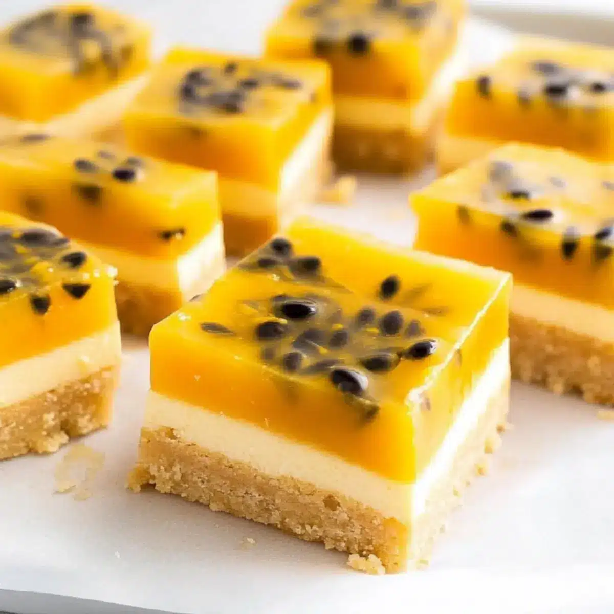 Passionfruit Slice