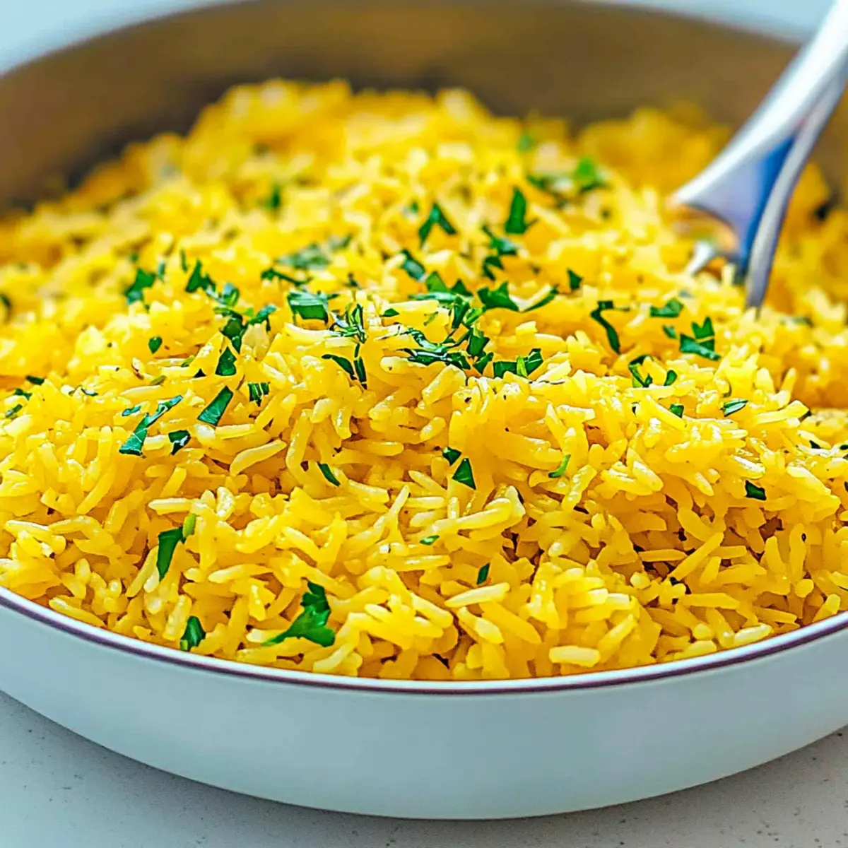 Perfectly Fluffy Saffron Rice: A Golden Side Dish Delight 4 Saffron Rice