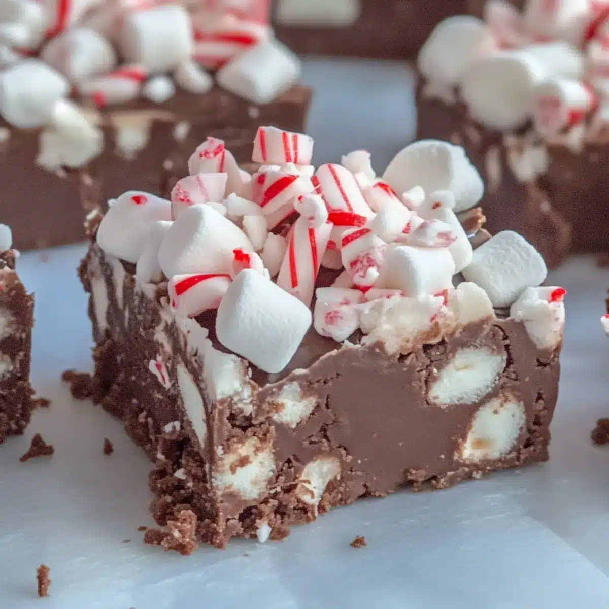 Chocolate Peppermint Fudge