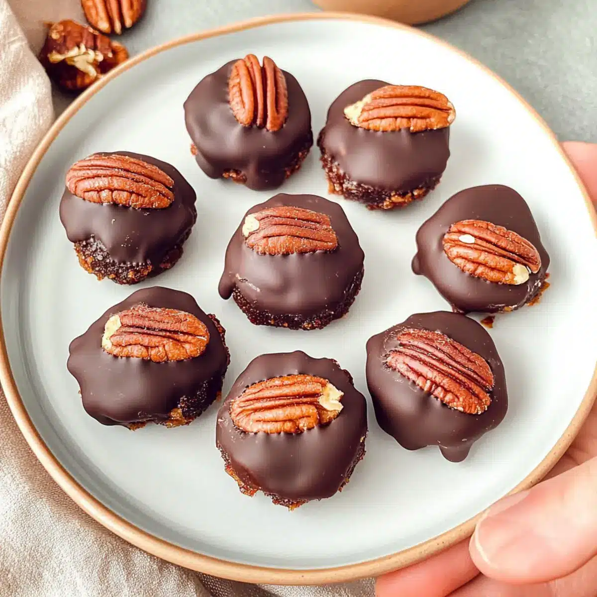 No-bake Pecan Pie Bites