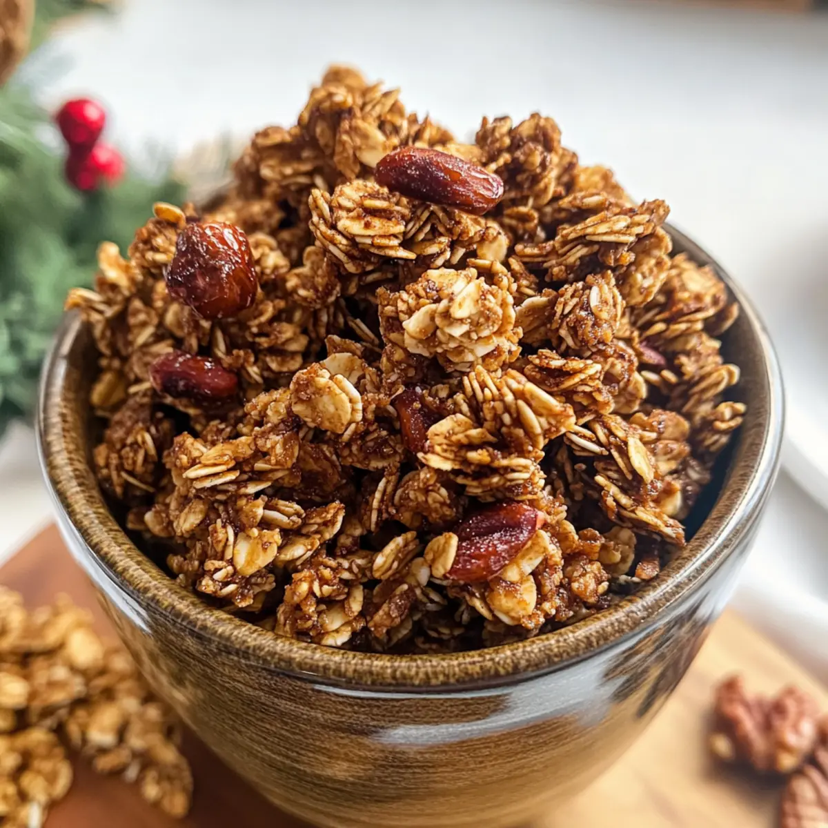 Cozy Up with Holiday Gingerbread Granola for Breakfast Delight 3 922de69d 803e 40e0 a766 c87058f6efd2br z09o2b