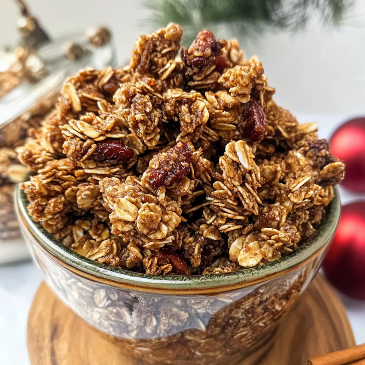 Cozy Up with Holiday Gingerbread Granola for Breakfast Delight 1 922de69d 803e 40e0 a766 c87058f6efd2tr htg3z7