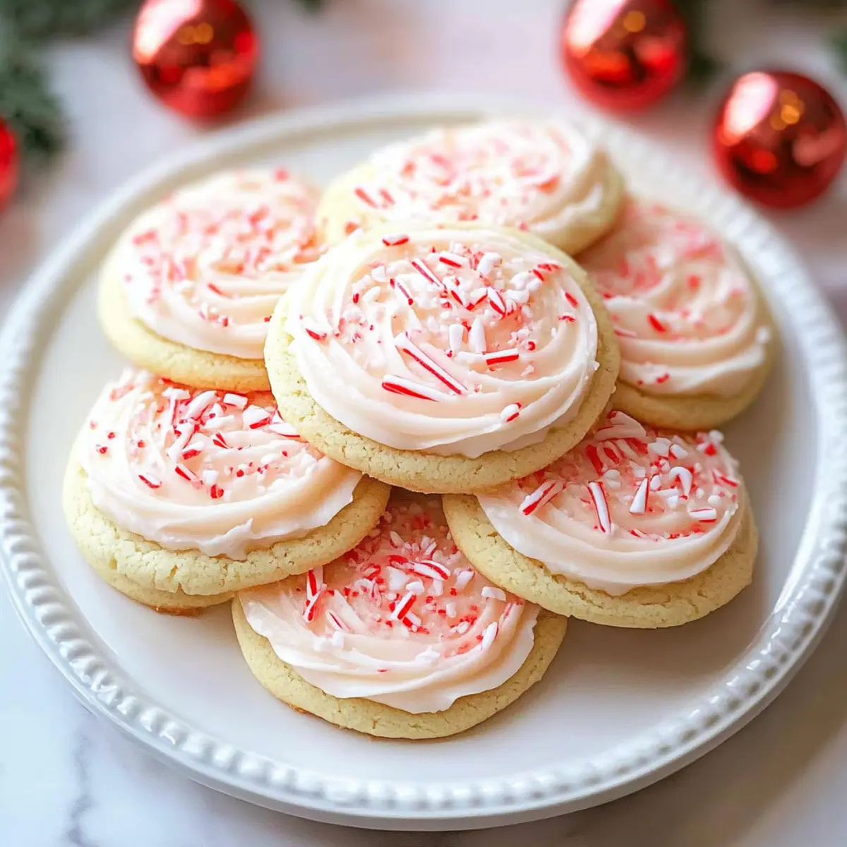 Candy Cane Frosted Cookies – A Festive Holiday Delight 4 Candy Cane Frosted Cookies